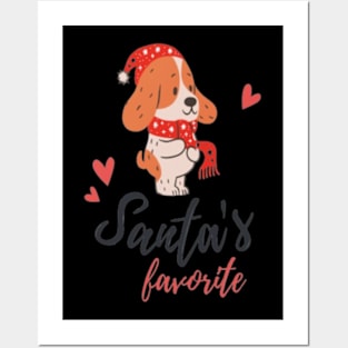 Santa's Favourite Posters and Art